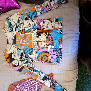 Vintage fitted long sleeve shirt